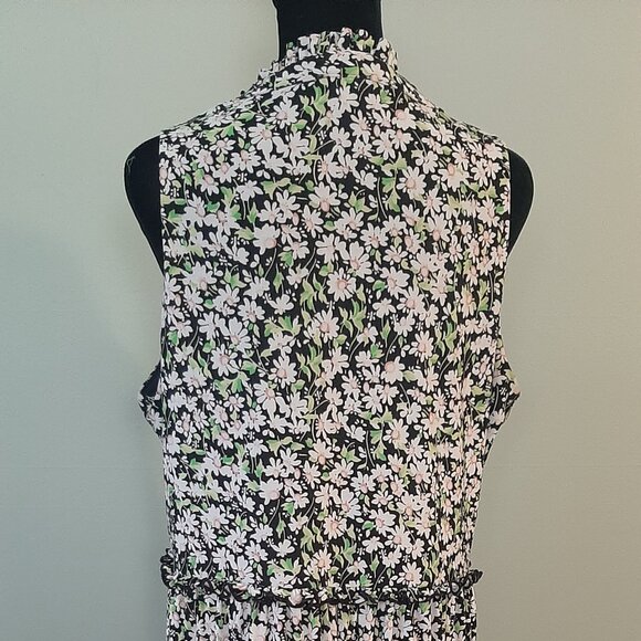 Tommy Hilfiger Tiered Ruffled Floral Dress - Picture 5 of 6